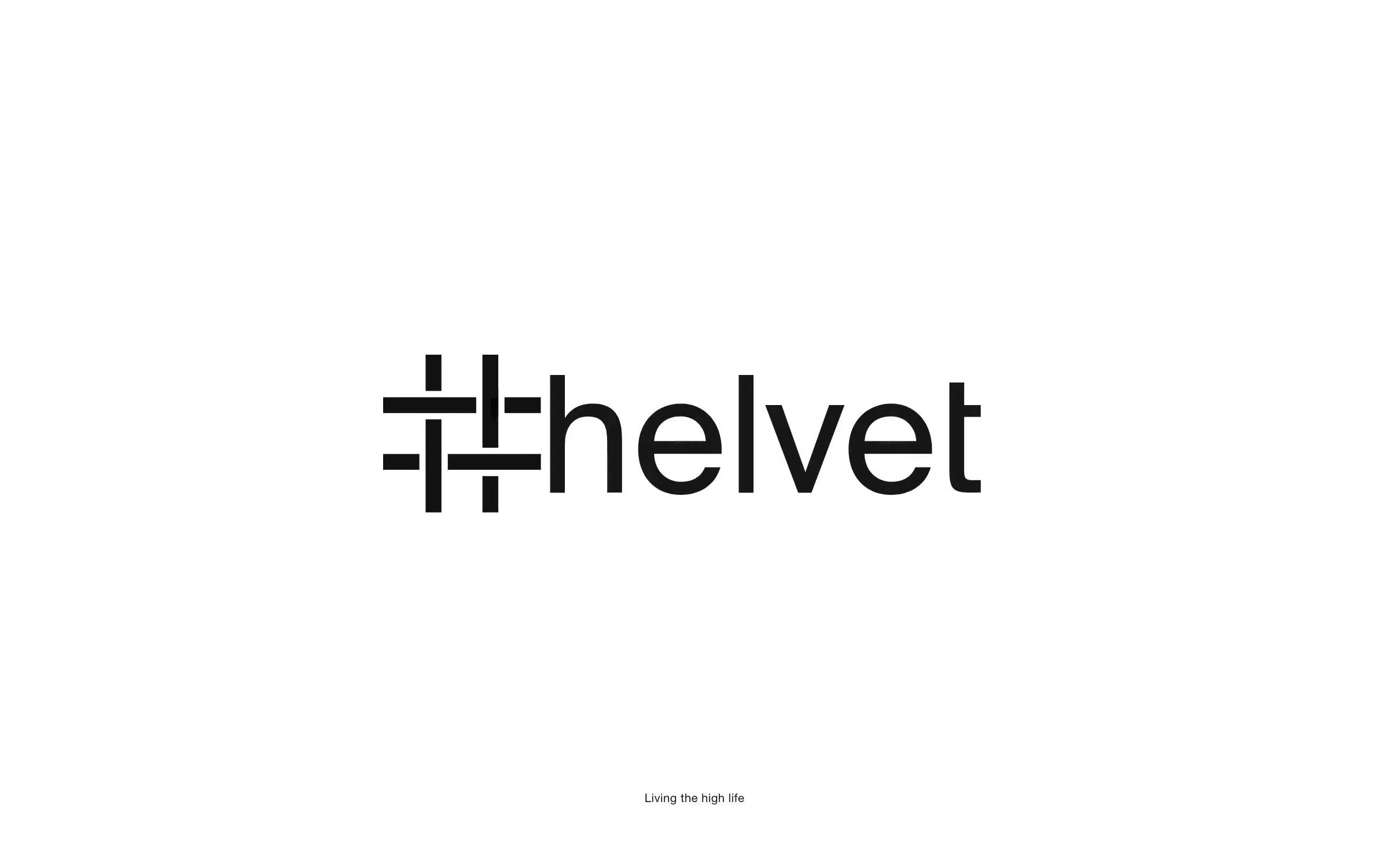 Le dièse qui se construit, puis le logotype