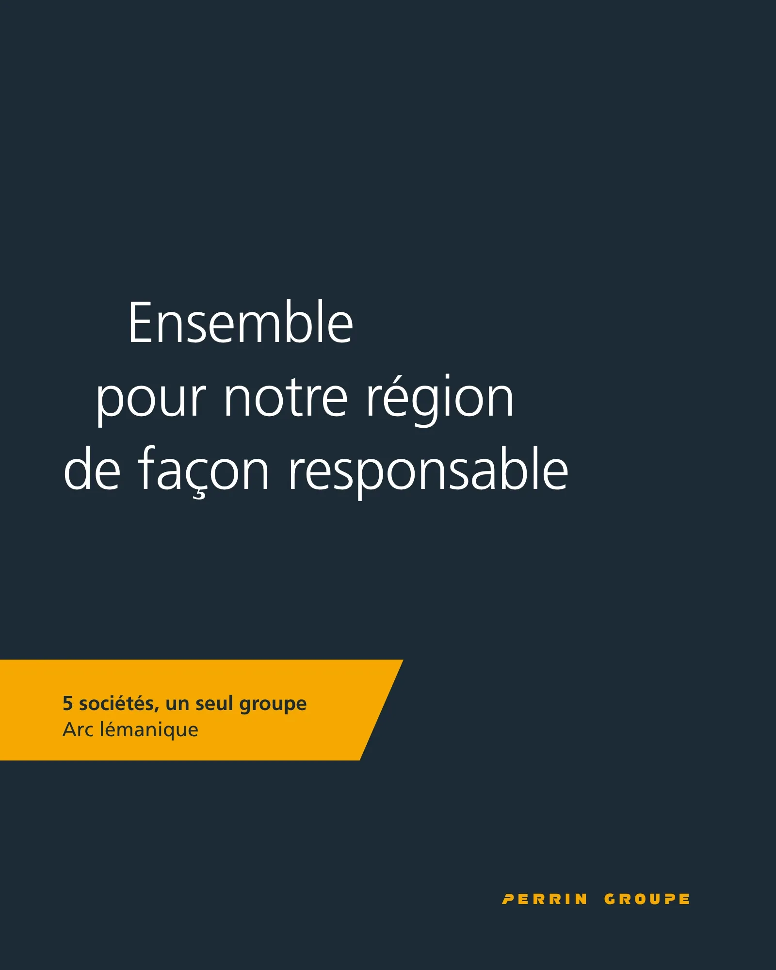 Ensemble pour notre région de façon responsable