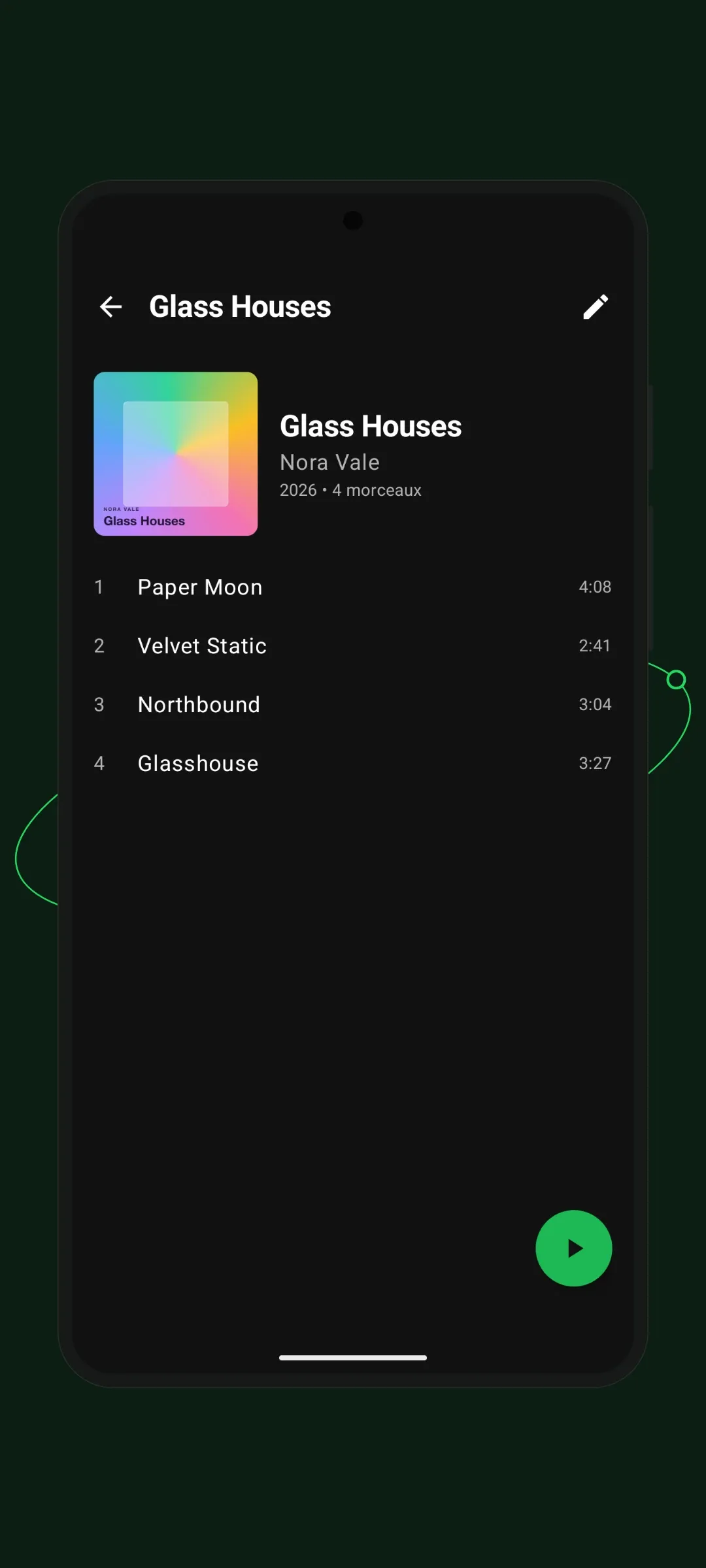 Un album et ses morceaux