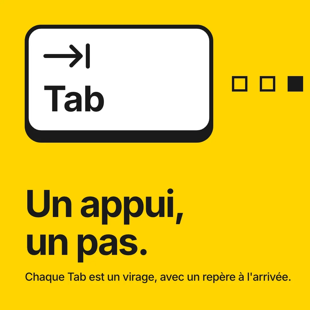 Un appui, un pas