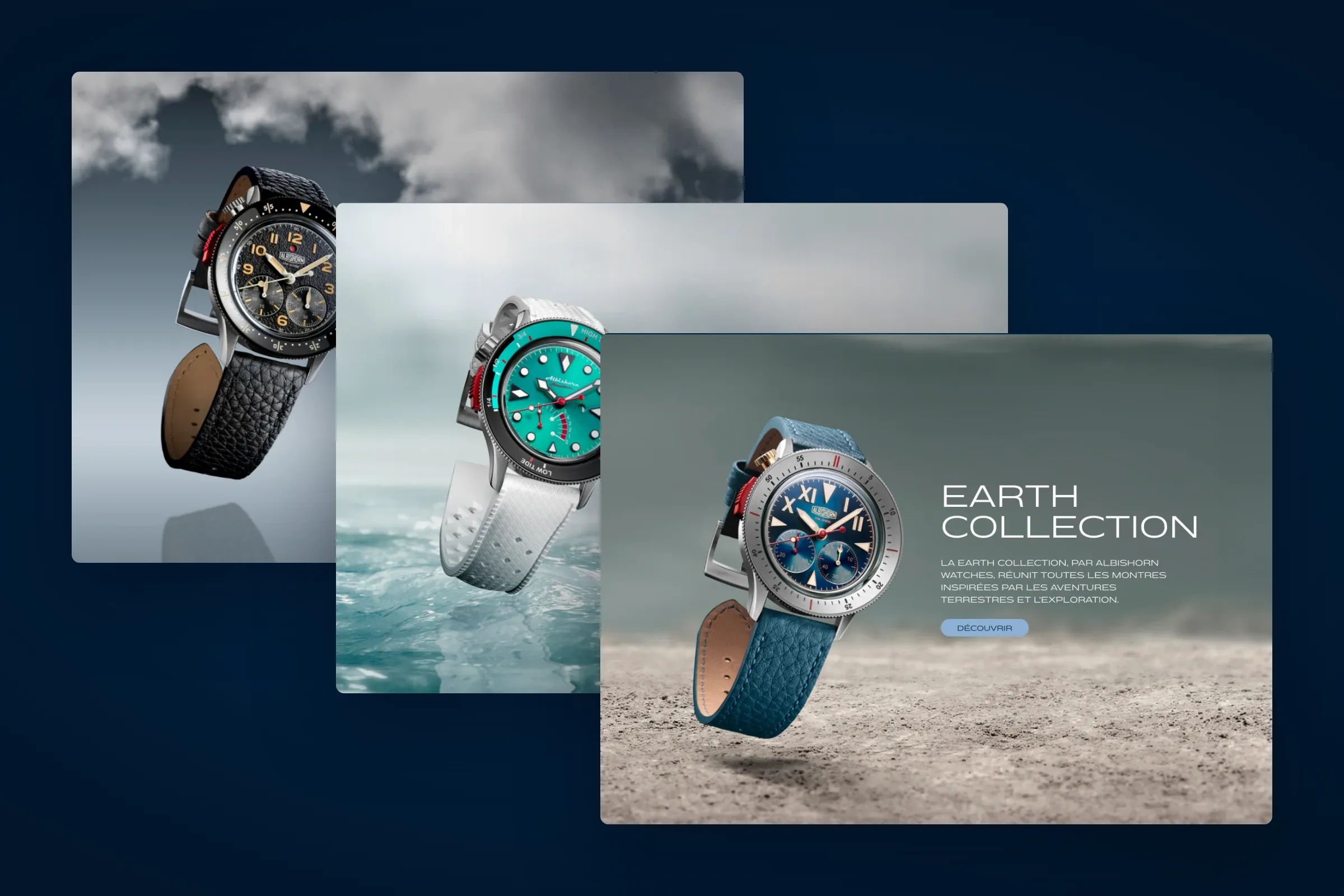 Les trois collections