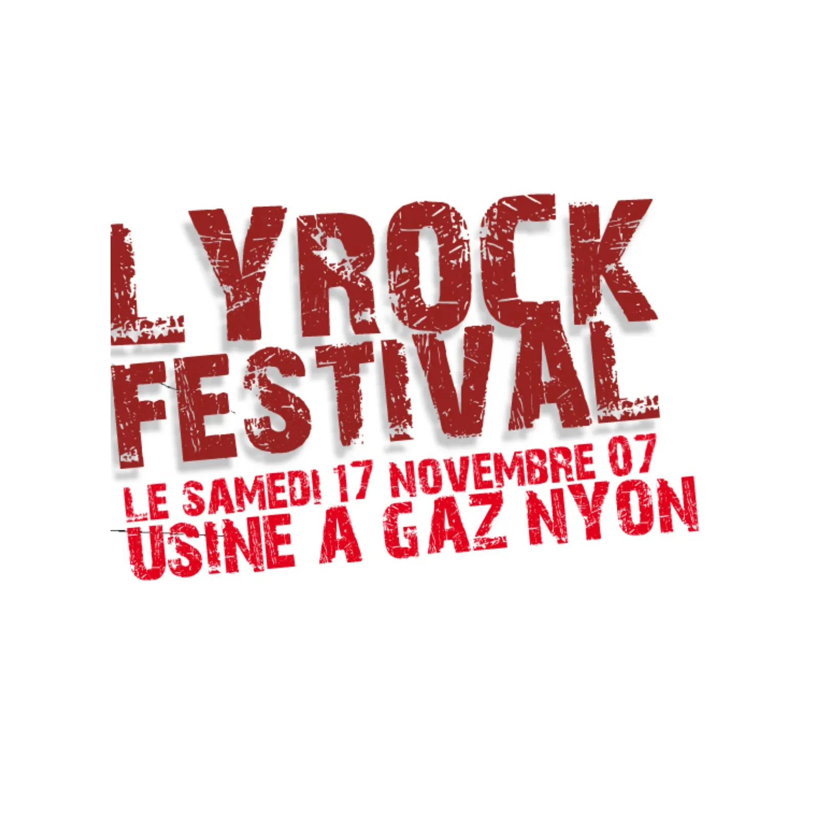 Le logo 2007 à l'encre