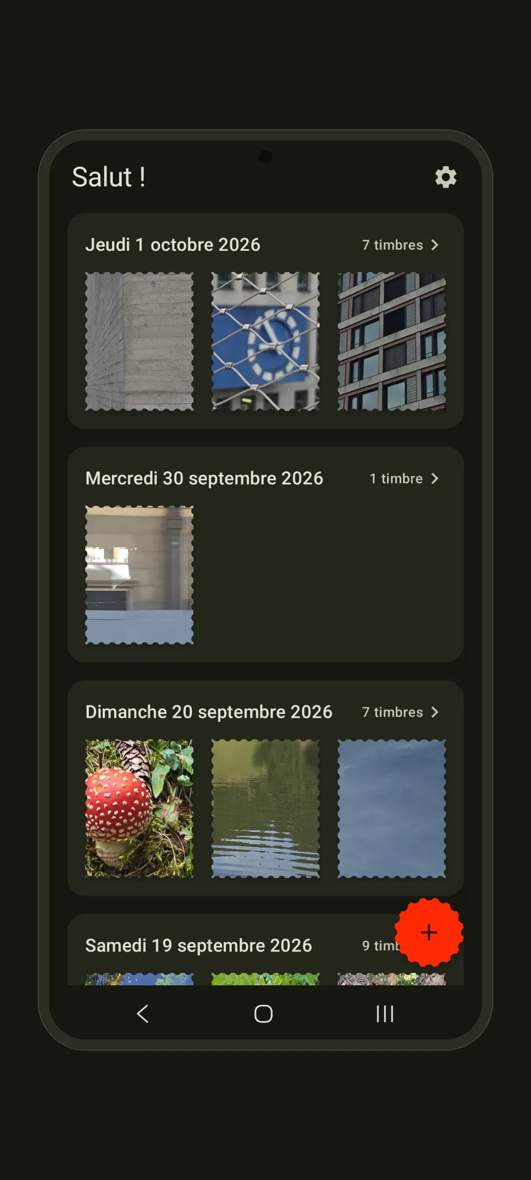 Le thème sombre
