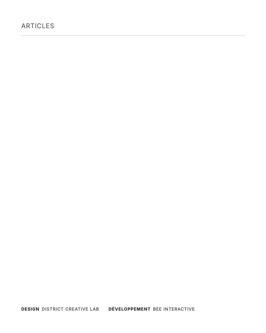 Un titre qui s'écrit ligne par ligne