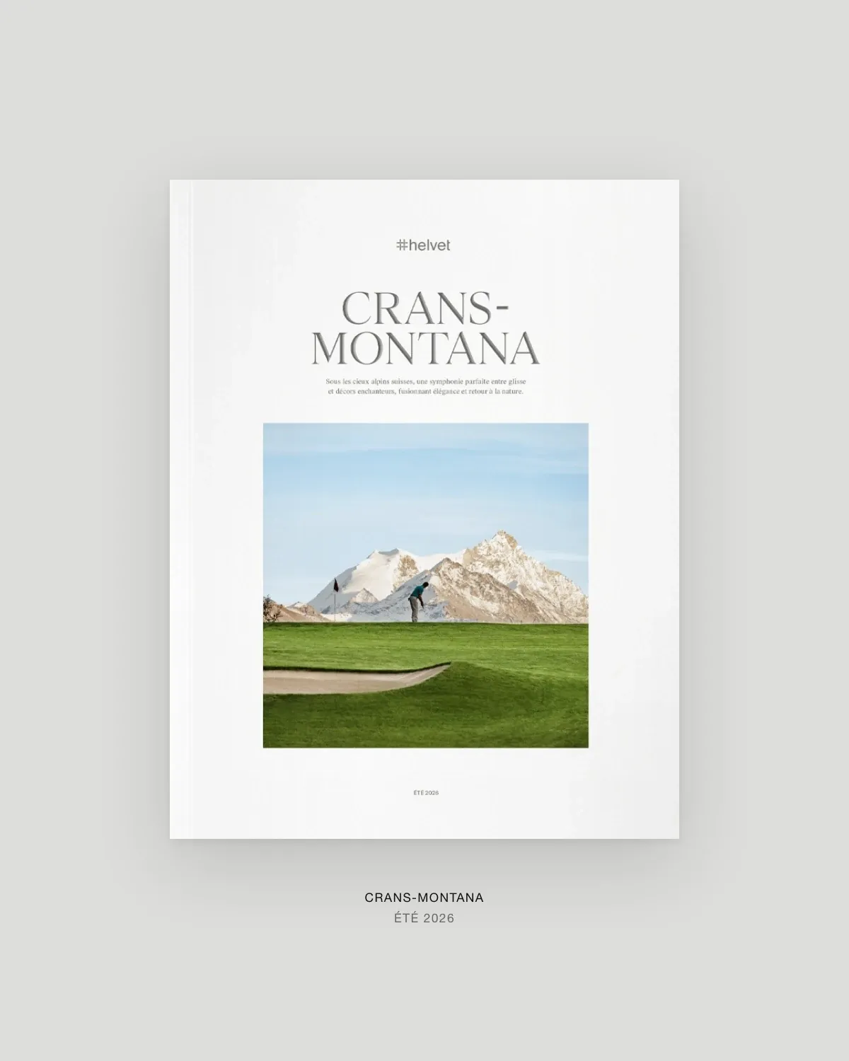 La couverture Crans-Montana, été 2026