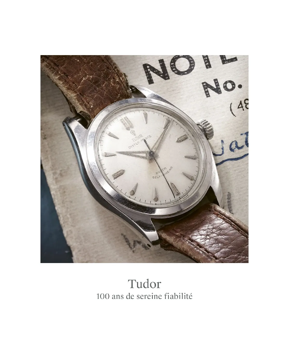 Tudor, 100 ans de sereine fiabilité : un titre en deux niveaux