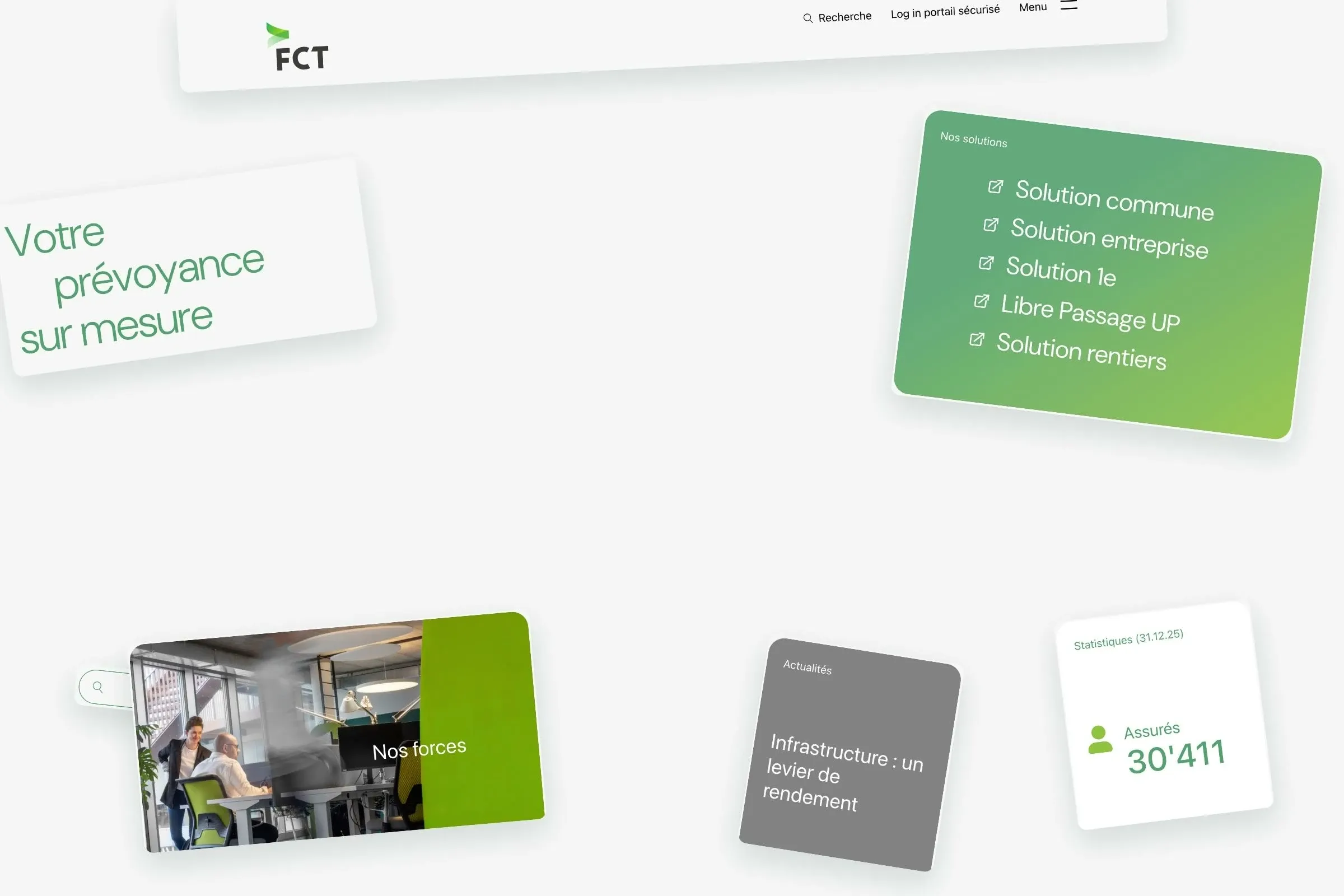 Les cartes qui se mettent en place