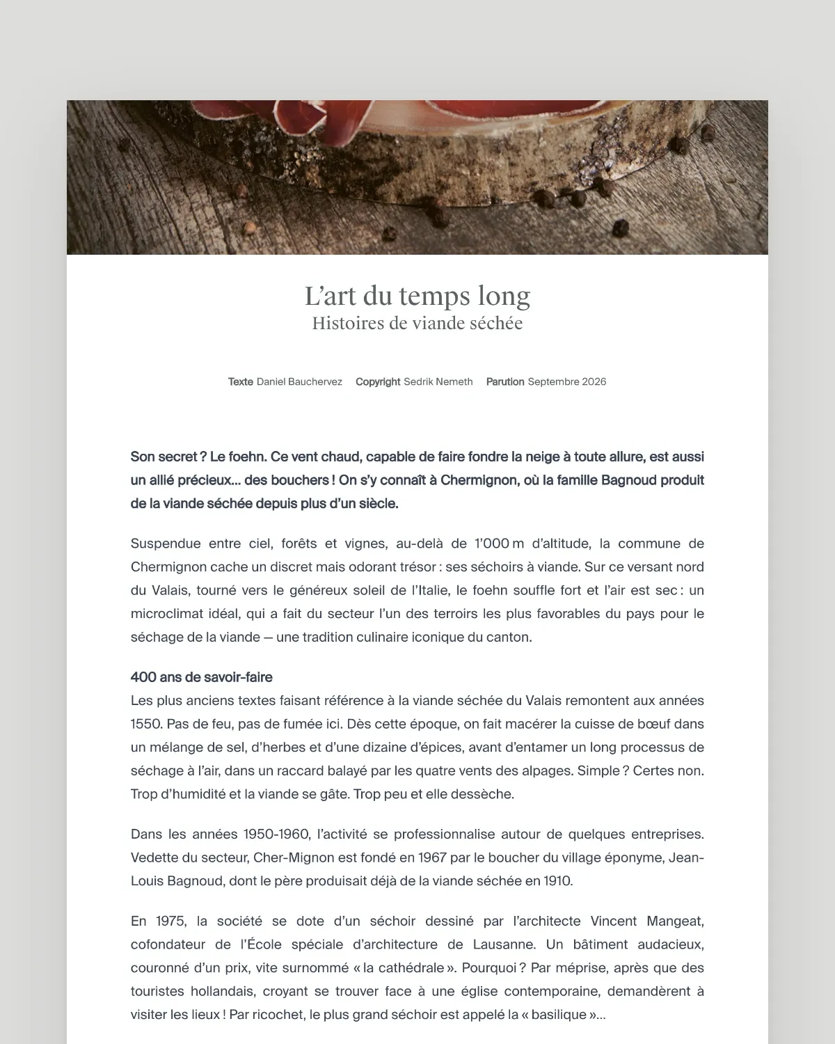 L'article en lecture