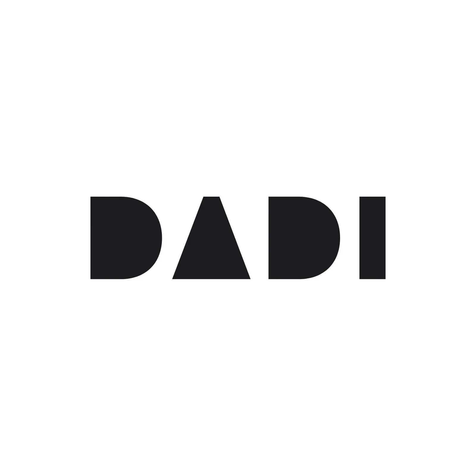 Le logo DADI se construit forme par forme