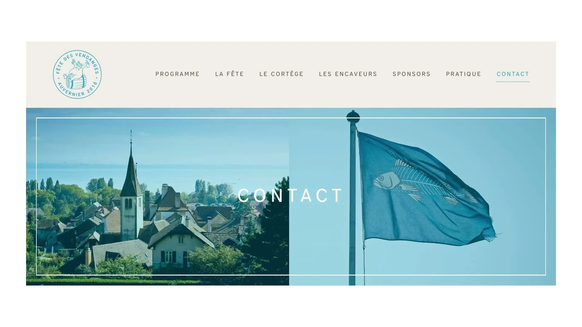 La rubrique active et son bandeau, de page en page