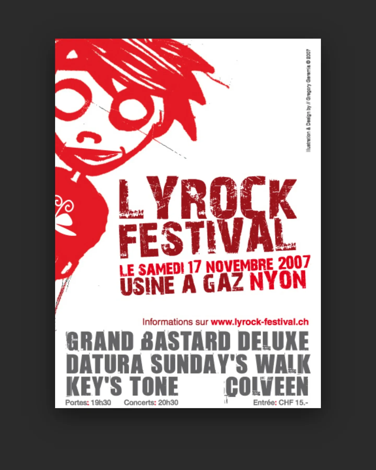 L'affiche de la première édition
