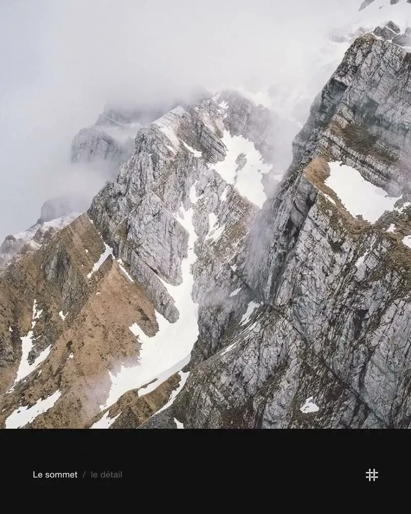Du sommet au détail