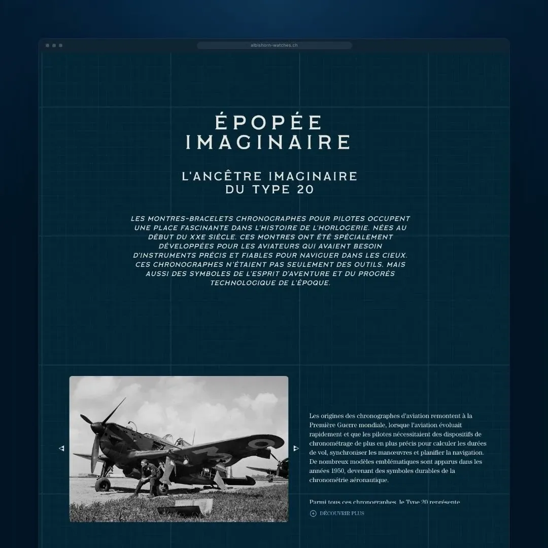Défilement d'une page montre