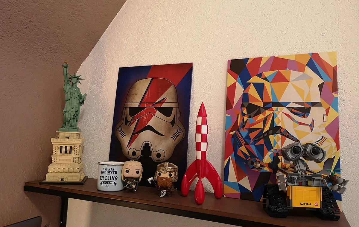 Mon nouvel espace de travail à la maison